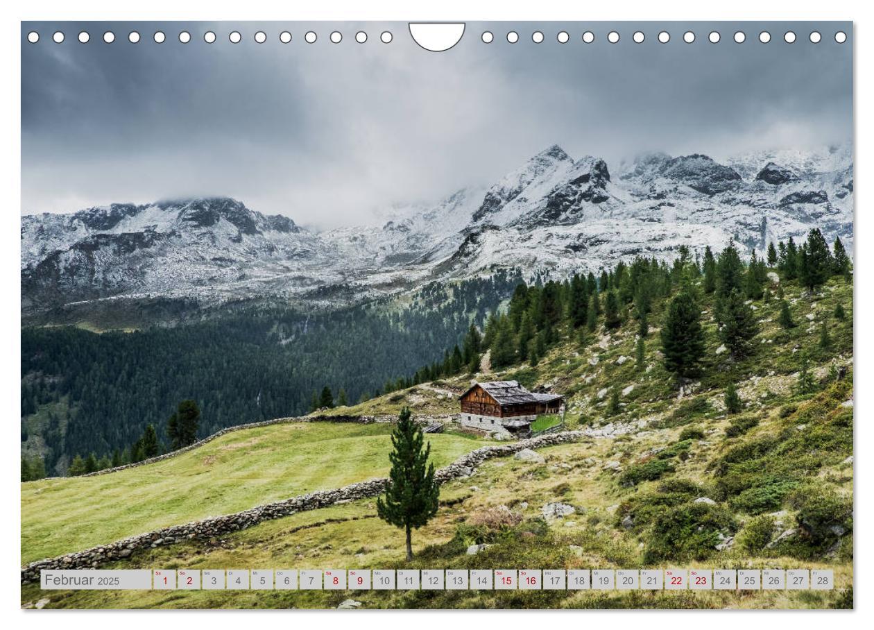 Bild: 9783435347049 | Das Ahrntal (Wandkalender 2025 DIN A4 quer), CALVENDO Monatskalender