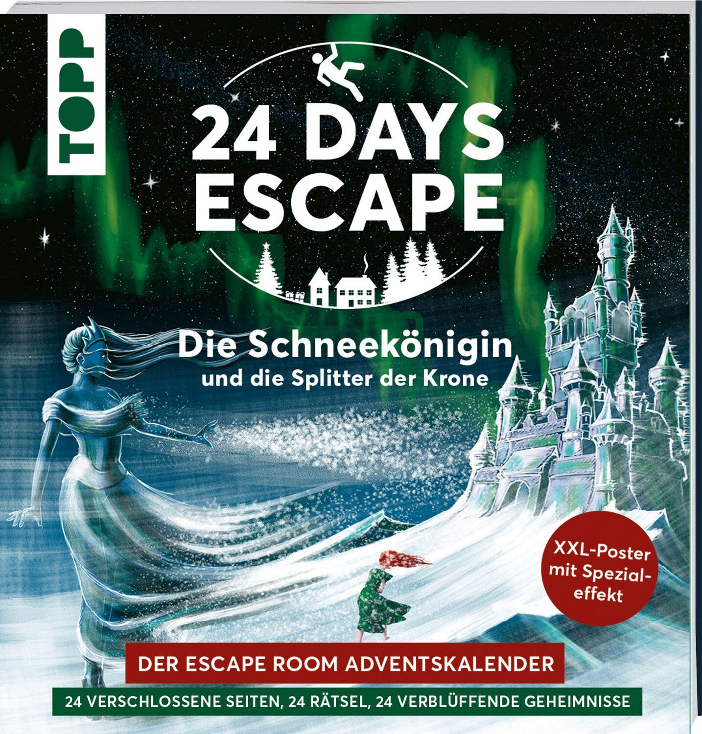 Cover: 9783772445569 | 24 DAYS ESCAPE - Der Escape Room Adventskalender: Die Schneekönigin...