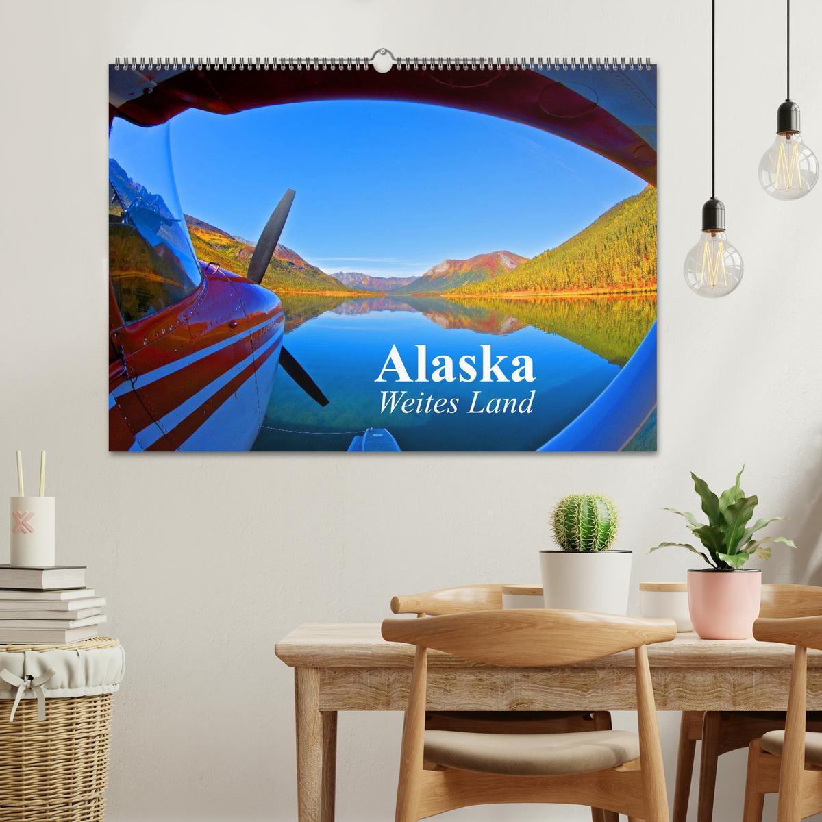 Bild: 9783435743933 | Alaska - Weites Land (Wandkalender 2025 DIN A2 quer), CALVENDO...