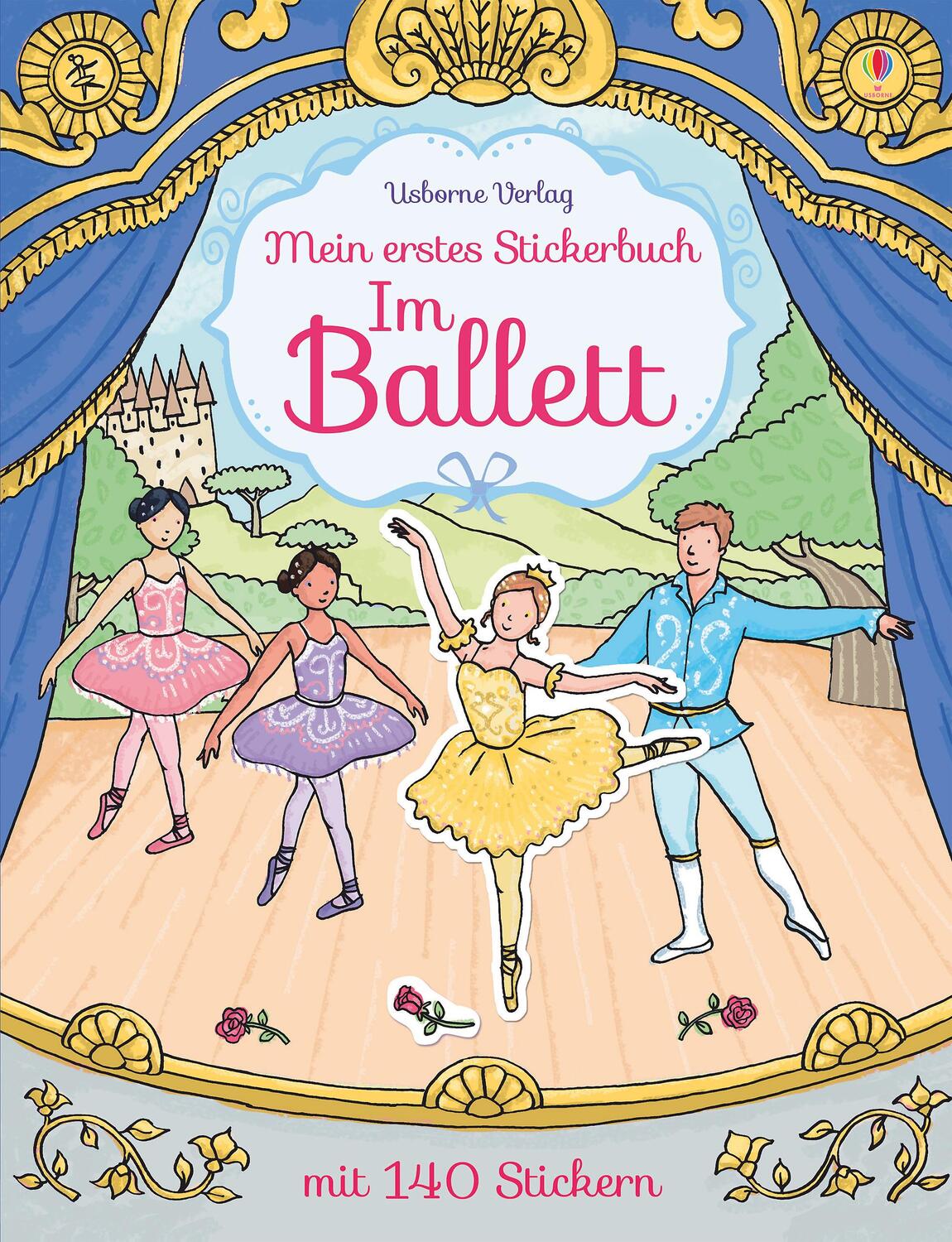 Cover: 9781782326854 | Mein erstes Stickerbuch: Im Ballett | Caroline Young | Taschenbuch