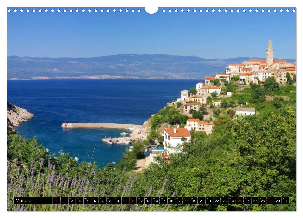 Bild: 9783435737758 | Kvarner Golf - Kroatien (Wandkalender 2025 DIN A3 quer), CALVENDO...