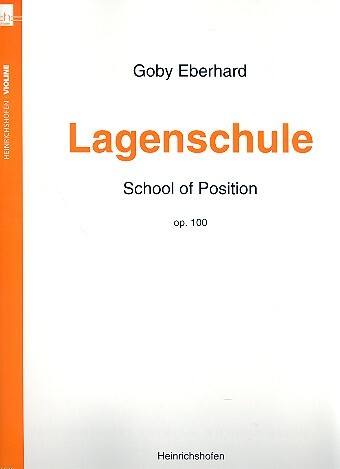 Cover: 9790204406302 | Lagenschule Op.100 | Eberhardt | Buch | Heinrichshofen Verlag