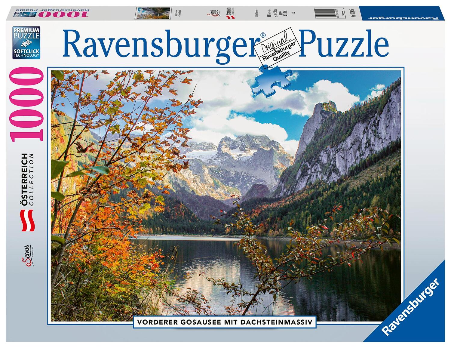 Cover: 4005556175925 | Ravensburger Puzzle 17592 - Vorderer Gosausee - 1000 Teile Puzzle...