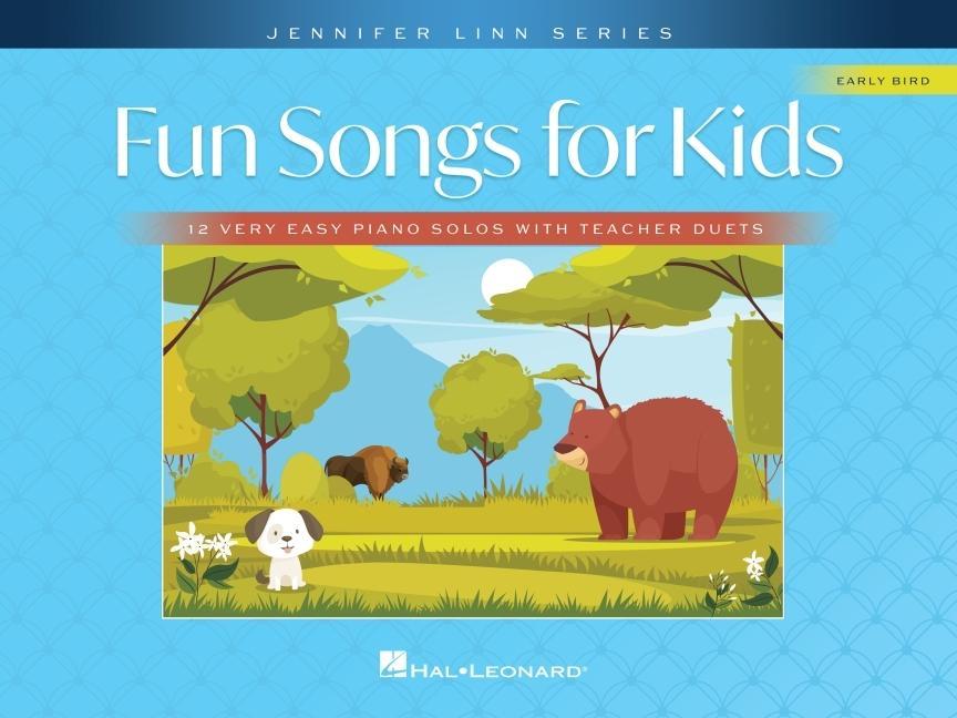 Cover: 9781705137604 | Fun Songs for Kids: 12 Very Easy Piano Solos with Teacher Duets -...