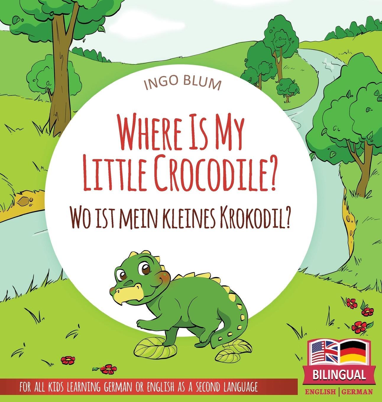 Cover: 9783947410484 | Where Is My Little Crocodile? - Wo ist mein kleines Krokodil? | Blum