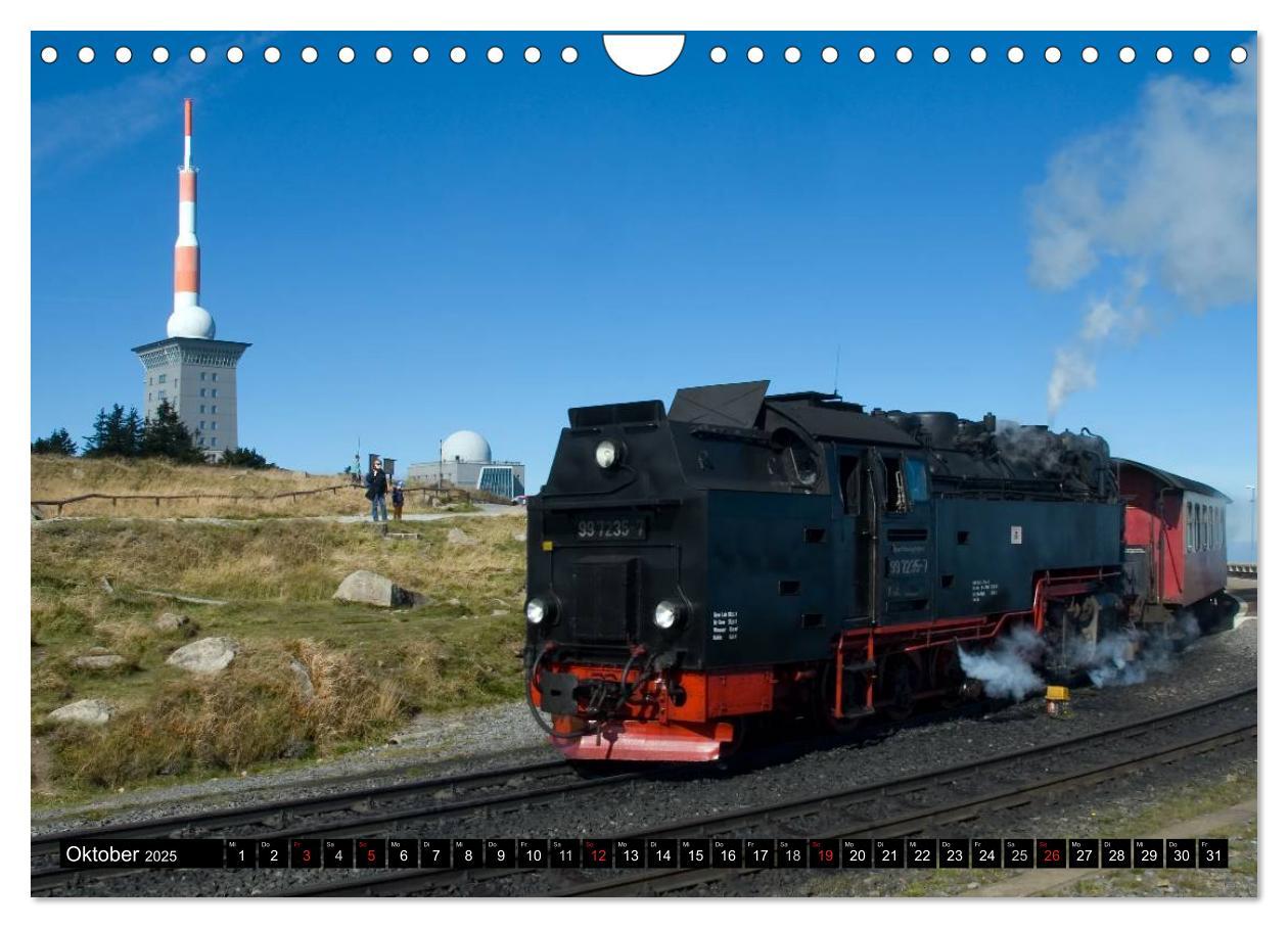 Bild: 9783435687527 | Schmalspurbahnen in Sachsen Anhalt (Wandkalender 2025 DIN A4 quer),...