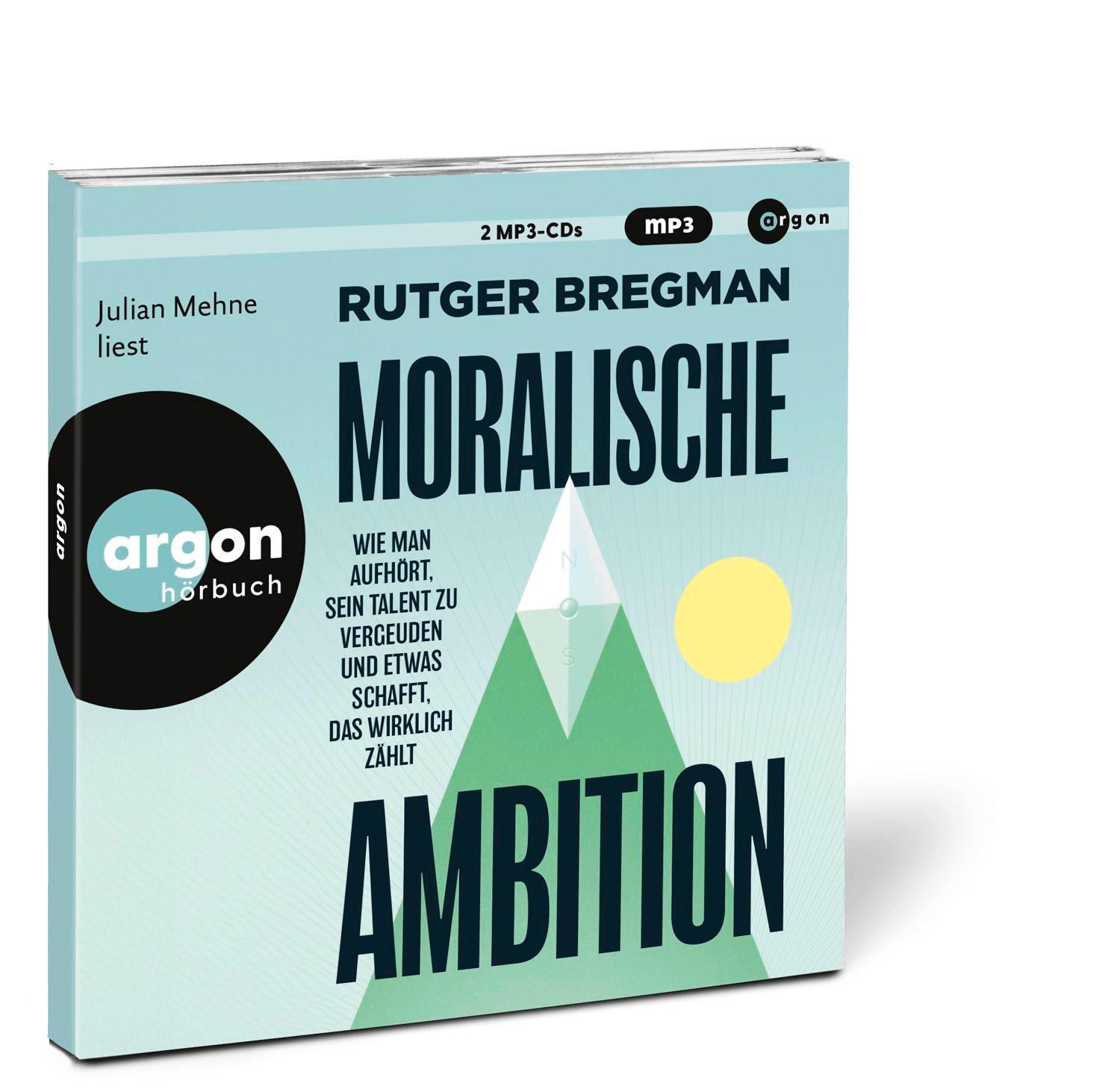 Bild: 9783839821480 | Moralische Ambition | Rutger Bregman | MP3 | 1 Audio-CD | Deutsch