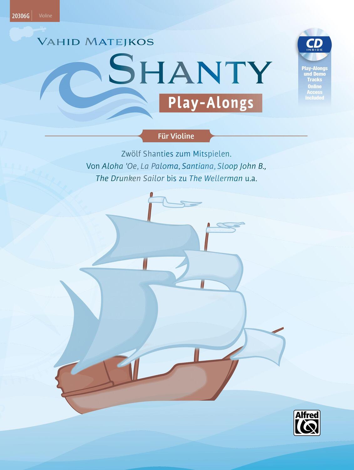 Cover: 9783947998463 | Vahid Matejkos Shanty Play-Alongs für Violine | Vahid Matejko | 2023