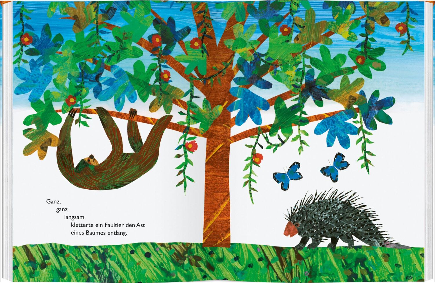 Bild: 9783836961318 | Ganz, ganz langsam, sagte das Faultier | Eric Carle Classic Edition