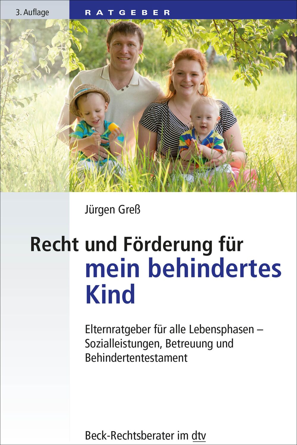 Cover: 9783423512329 | Recht und Förderung für mein behindertes Kind | Jürgen Greß | Buch
