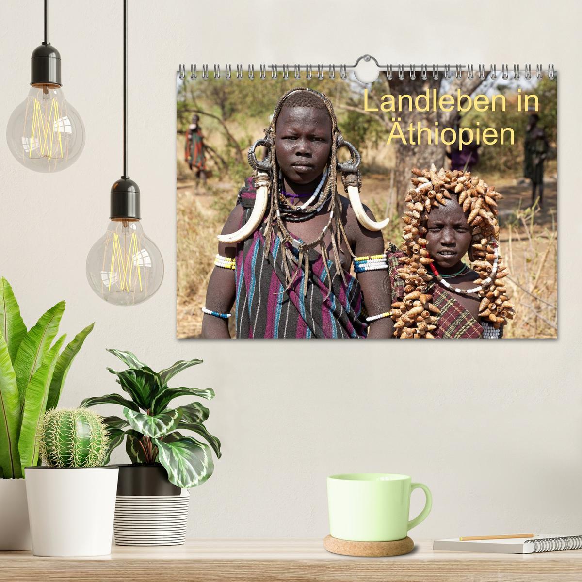 Bild: 9783435592098 | Landleben in Äthiopien (Wandkalender 2025 DIN A4 quer), CALVENDO...