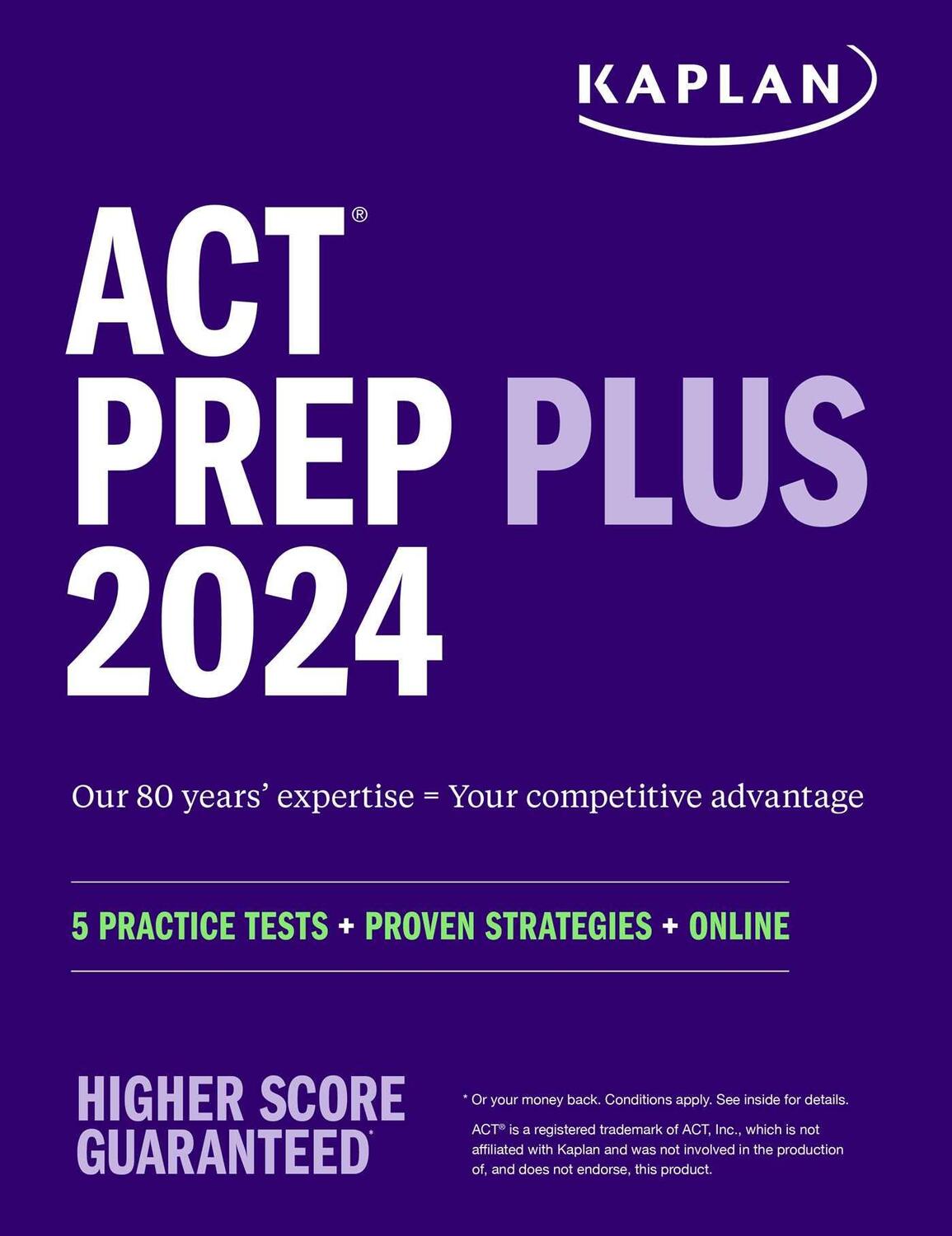 Cover: 9781506287133 | ACT Prep Plus 2024 | Kaplan Test Prep | Taschenbuch | Kaplan Test Prep