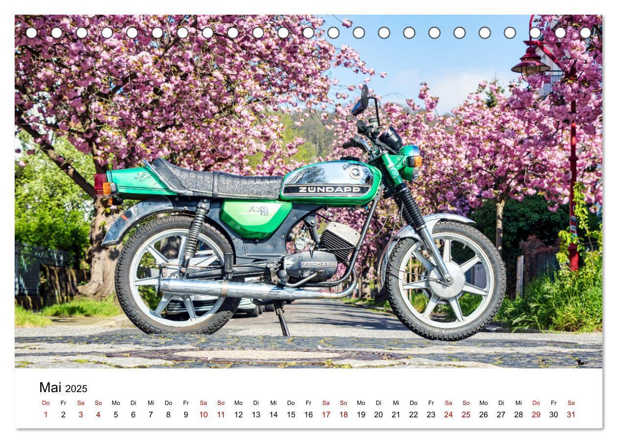 Bild: 9783383787881 | Zündapp-Träume (Tischkalender 2025 DIN A5 quer), CALVENDO...