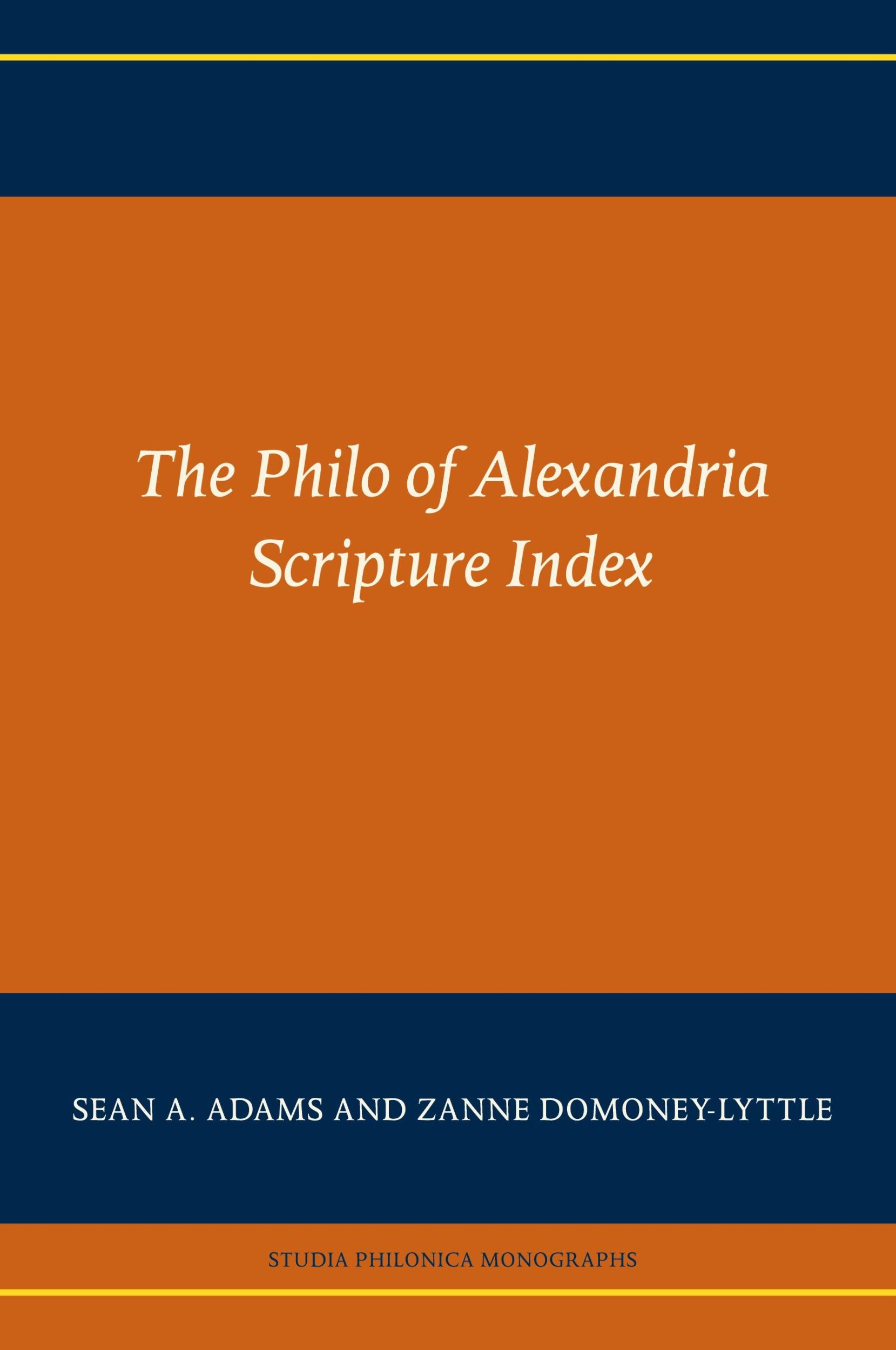 Cover: 9781628374780 | The Philo of Alexandria Scripture Index | Zanne Domoney-Lyttle | Buch