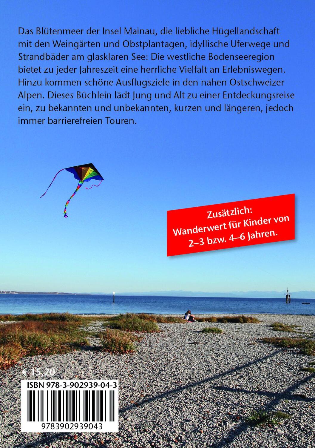 Rückseite: 9783902939043 | Kinderwagen- & Tragetouren Westlicher Bodensee | Karin Matt | Buch
