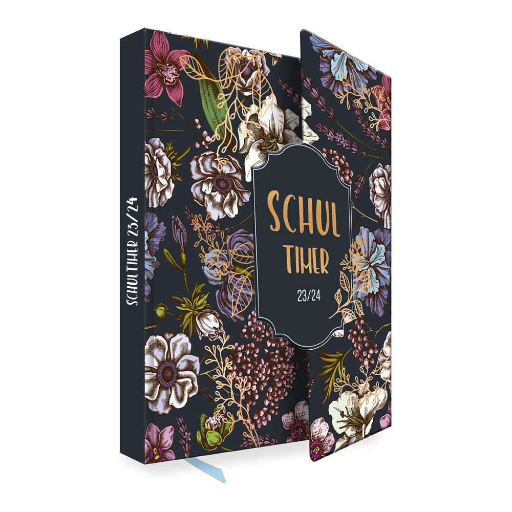 Cover: 9783965529090 | Trötsch Schülerkalender mit Klappe Blütentraum 23/24 | Co.KG | 128 S.