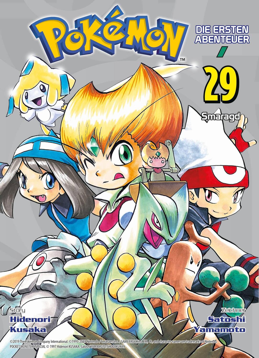 Cover: 9783741613890 | Pokémon - Die ersten Abenteuer | Bd. 29: Smaragd | Kusaka (u. a.)