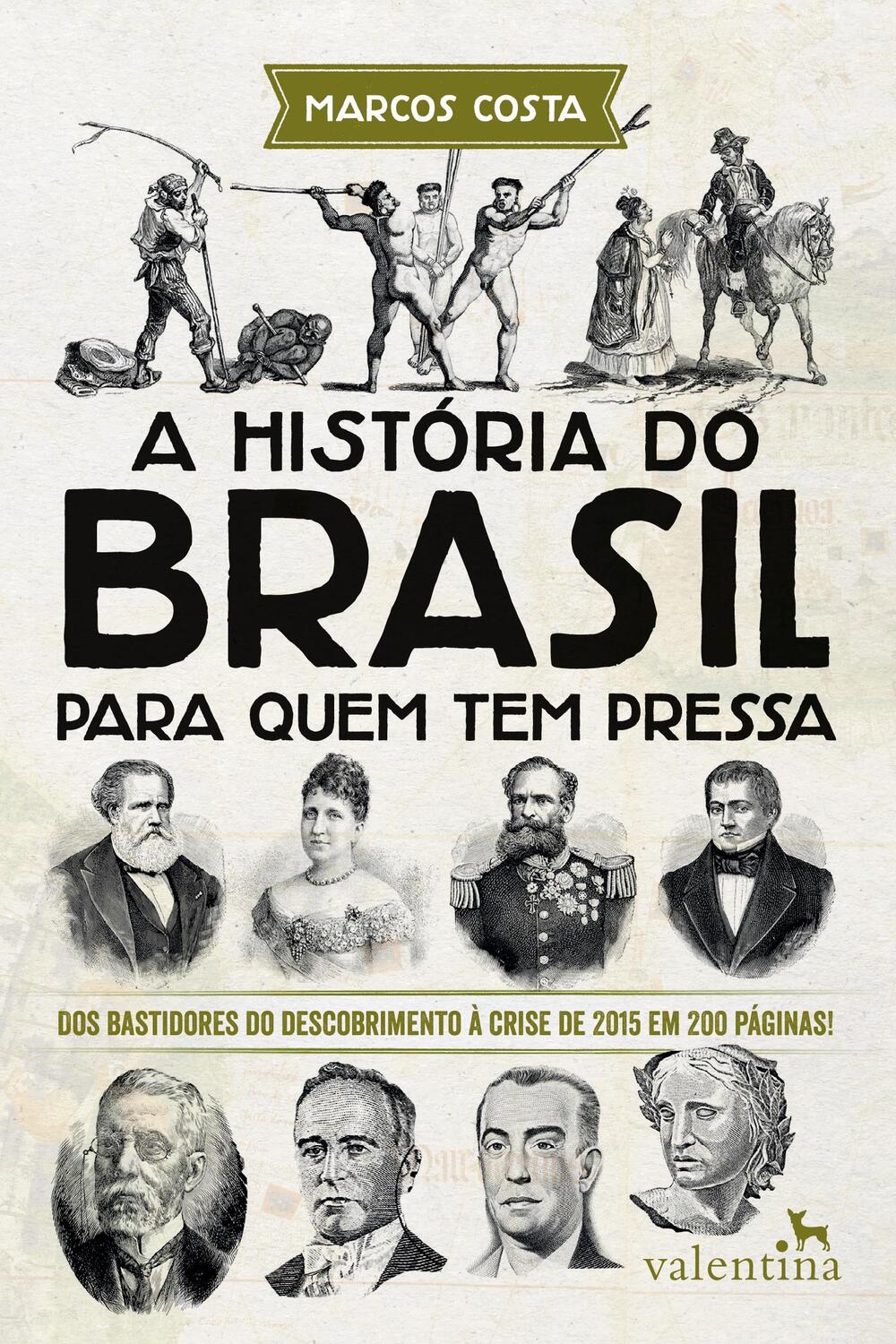 Cover: 9788558890205 | A História do Brasil para quem tem pressa | Marcos Costa | Taschenbuch