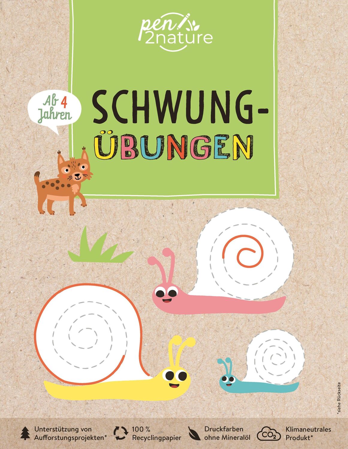 Cover: 9783987640278 | Schwungübungen für Kinder ab 4 Jahren. Übungen für Vorschulkinder