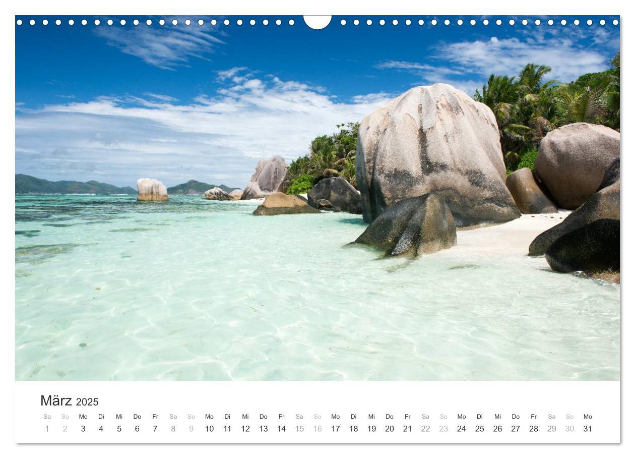 Bild: 9783435503728 | Seychellen - Willkommen im Paradies (Wandkalender 2025 DIN A3...