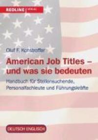 Cover: 9783868814125 | American Job Titles - und was sie bedeuten | Oluf F. Konstroffer