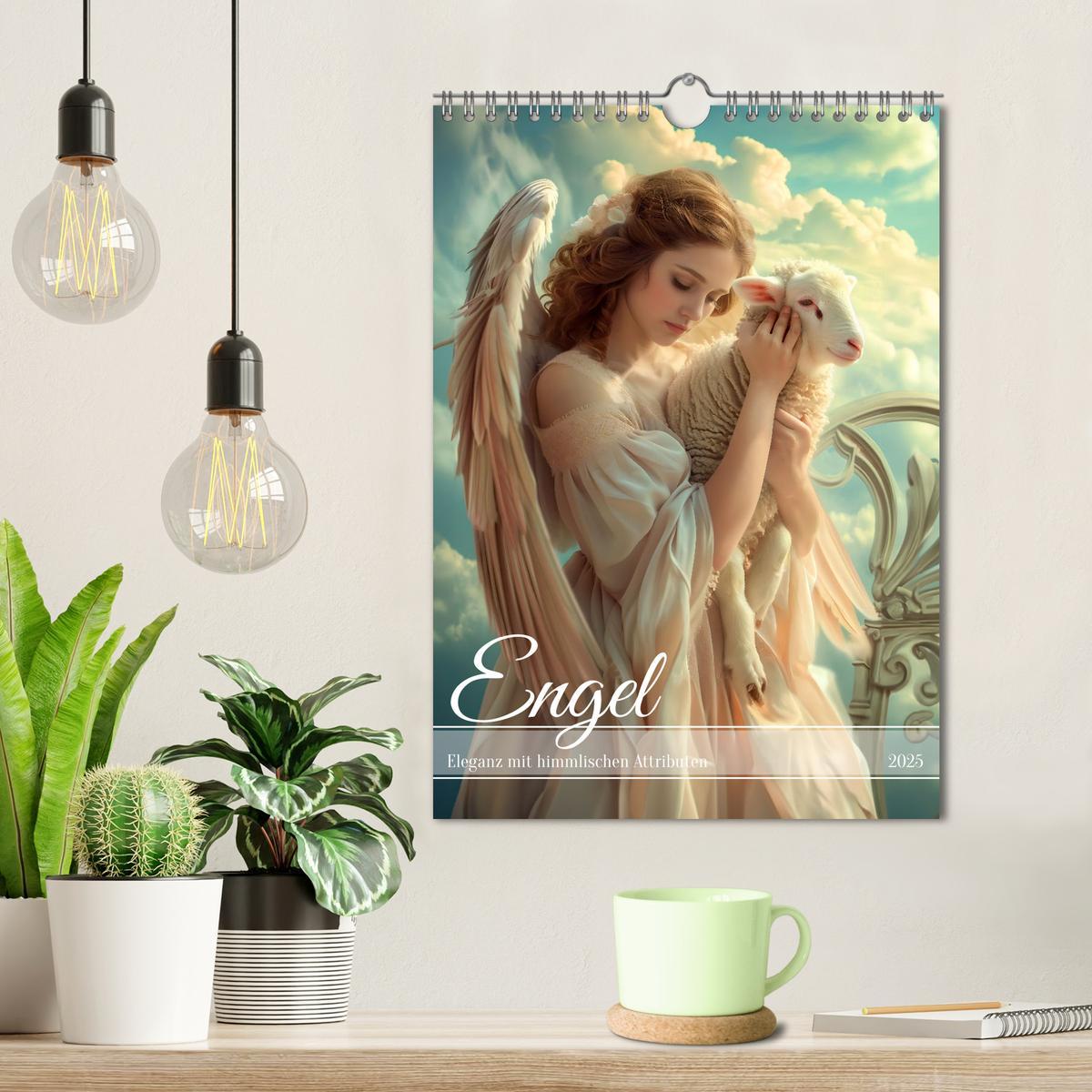 Bild: 9783383765414 | Engel - Eleganz mit himmlischen Attributen (Wandkalender 2025 DIN...