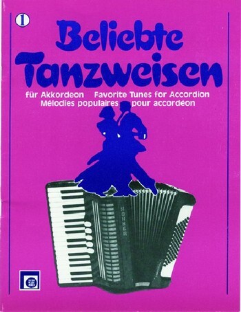 Cover: 9790009005526 | Beliebte Tanzweisen Band 1 für Akkordeon | Melodie-Edition