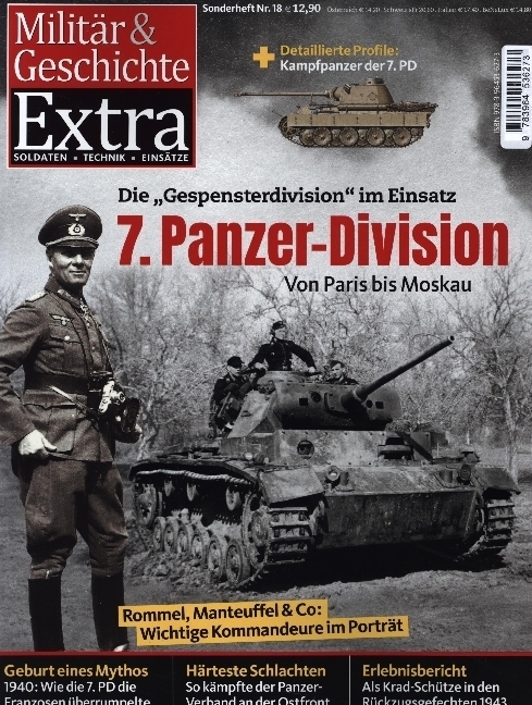 Cover: 9783964536273 | 7. Panzerdivision | Militär und Geschichte Extra 18/2022 | Broschüre
