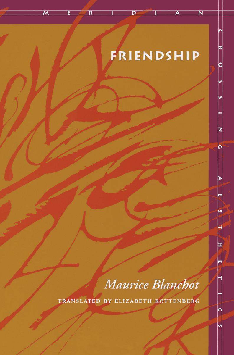 Cover: 9780804727594 | Friendship | Maurice Blanchot | Taschenbuch | Kartoniert / Broschiert