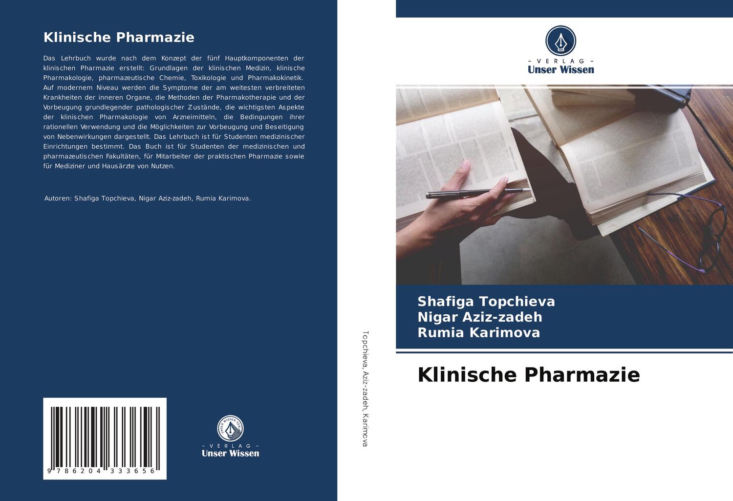 Cover: 9786204333656 | Klinische Pharmazie | Shafiga Topchieva (u. a.) | Taschenbuch | 2021