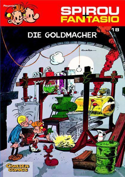 Cover: 9783551772183 | Spirou und Fantasio 18. Die Goldmacher | (Neuedition) | Fournier