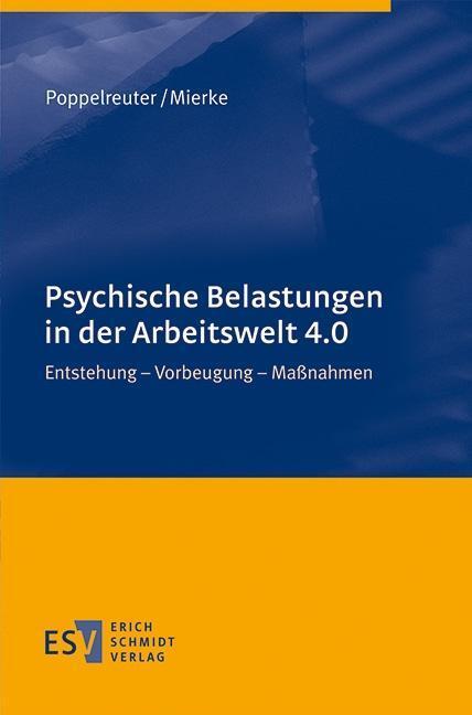 Cover: 9783503181377 | Psychische Belastungen in der Arbeitswelt 4.0 | Poppelreuter (u. a.)