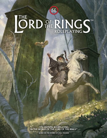 Cover: 9789189143777 | The Lord of the Rings™ Roleplaying (5E Adaptation, Hardback)