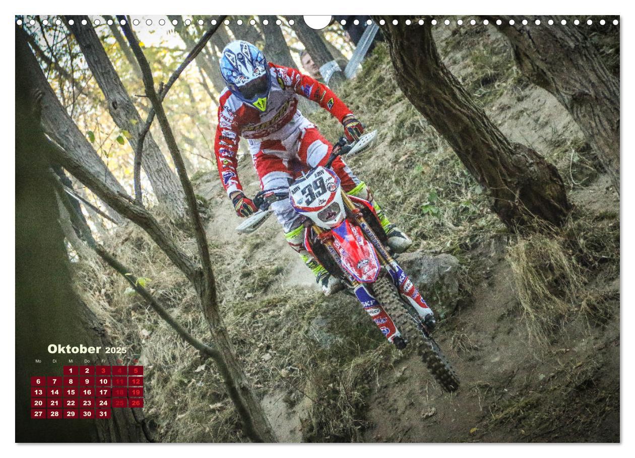 Bild: 9783435105519 | Enduro Mit Speed durch`s Gelände (Wandkalender 2025 DIN A3 quer),...