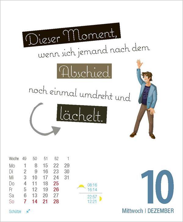 Bild: 9783731877455 | Visual Words 2025 | TypoArt Tages-Abreisskalender | Verlag Korsch