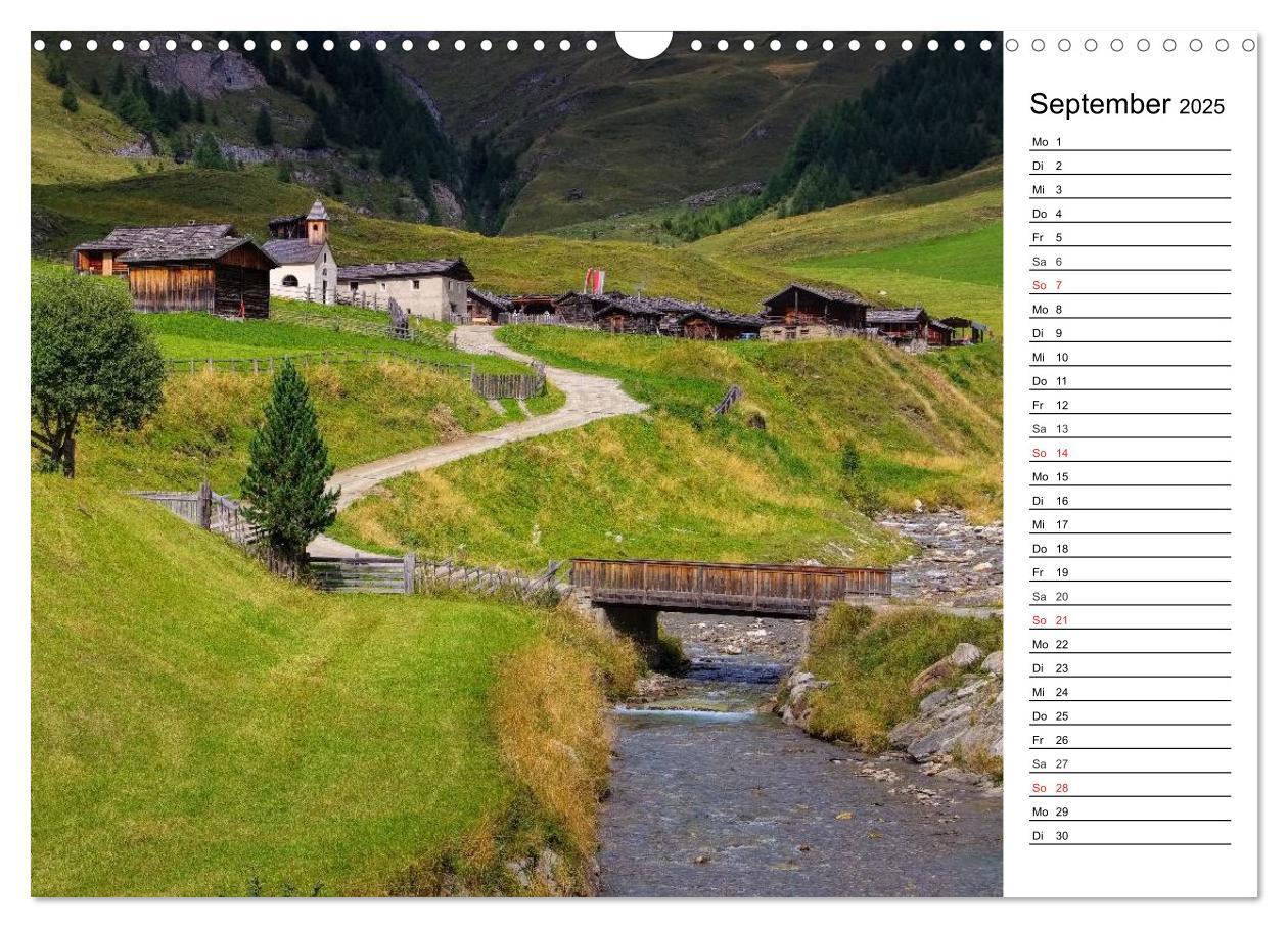 Bild: 9783435548460 | Pustertal - Das grüne Tal Südtirols (Wandkalender 2025 DIN A3...