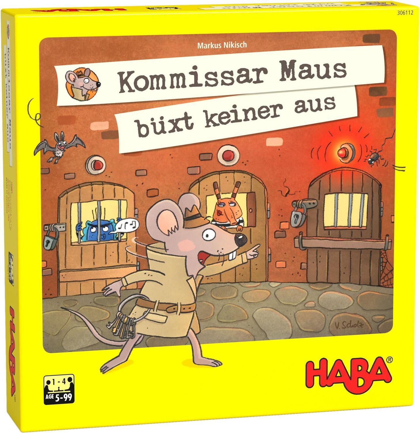 Cover: 4010168256351 | Kommissar Maus büxt keiner aus! | Markus Nikisch | Spiel | Deutsch