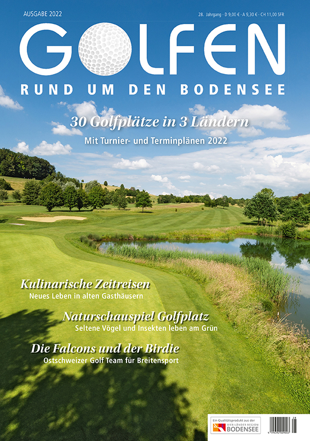 Cover: 9783797707741 | Golfen rund um den Bodensee 2022 | 30 Golfplätze in 3 Ländern | Herr