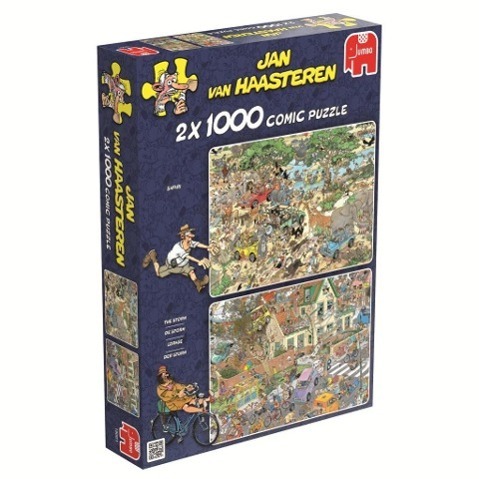 Cover: 8710126190012 | Der Sturm & Die Safari. Puzzle 2 x 1000 Teile | Spiel | Deutsch | 2014