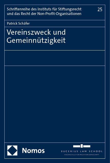 Cover: 9783756016877 | Vereinszweck und Gemeinnützigkeit | Patrick Schäfer | Taschenbuch
