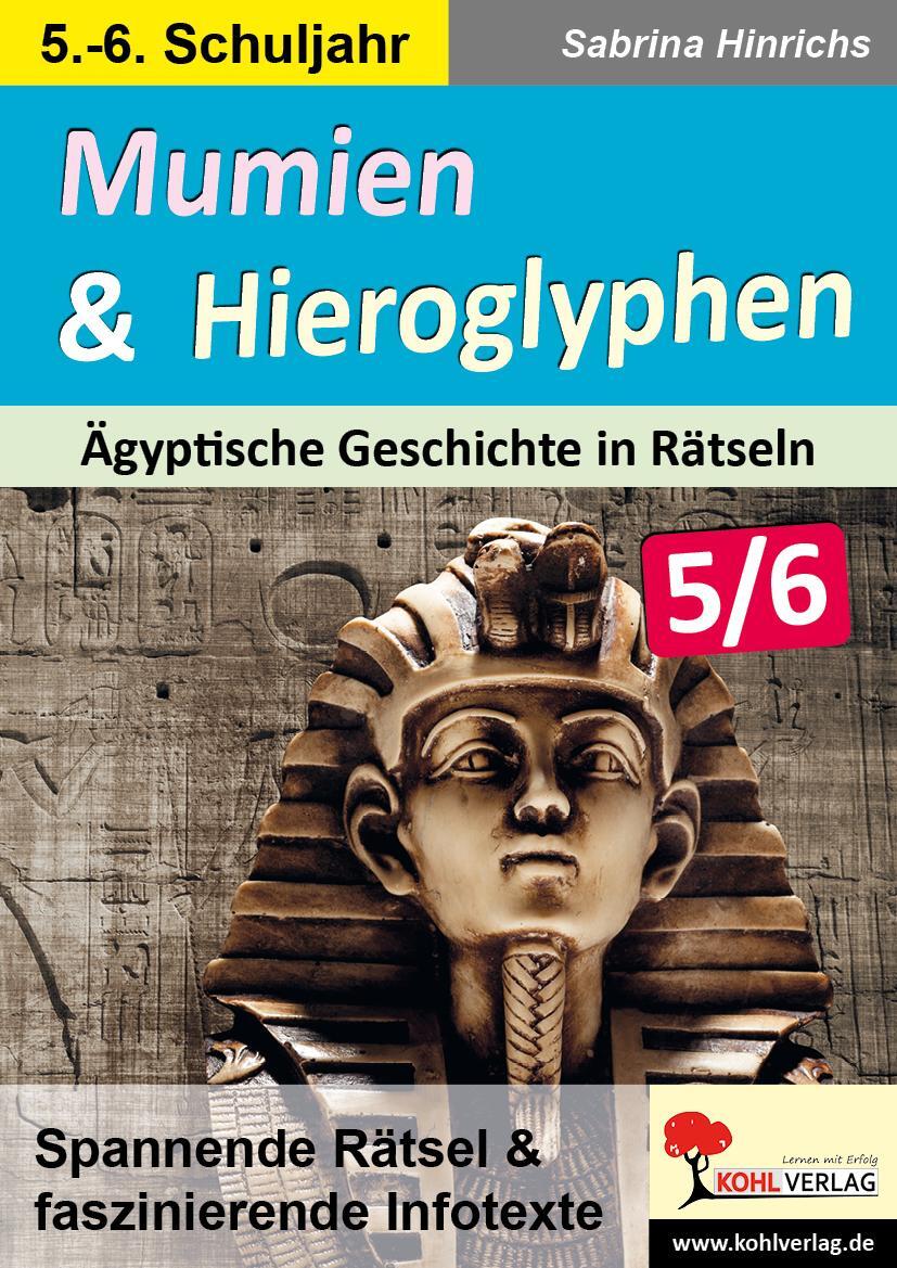 Cover: 9783985581795 | Mumien & Hieroglyphen - Ägyptische Geschichte in Rätseln / Klasse 5-6
