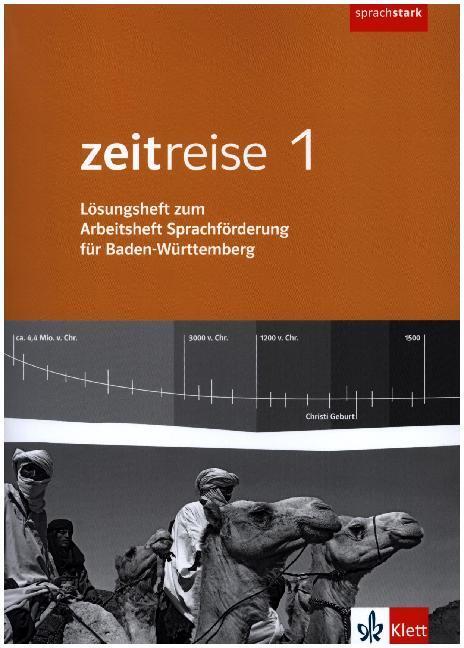 Cover: 9783124520456 | Zeitreise 1. Differenzierende Ausgabe Baden-Württemberg Lösungen...