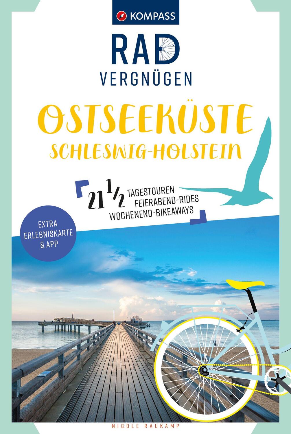 Cover: 9783991219170 | KOMPASS Radvergnügen Ostseeküste Schleswig-Holstein | Nicole Raukamp
