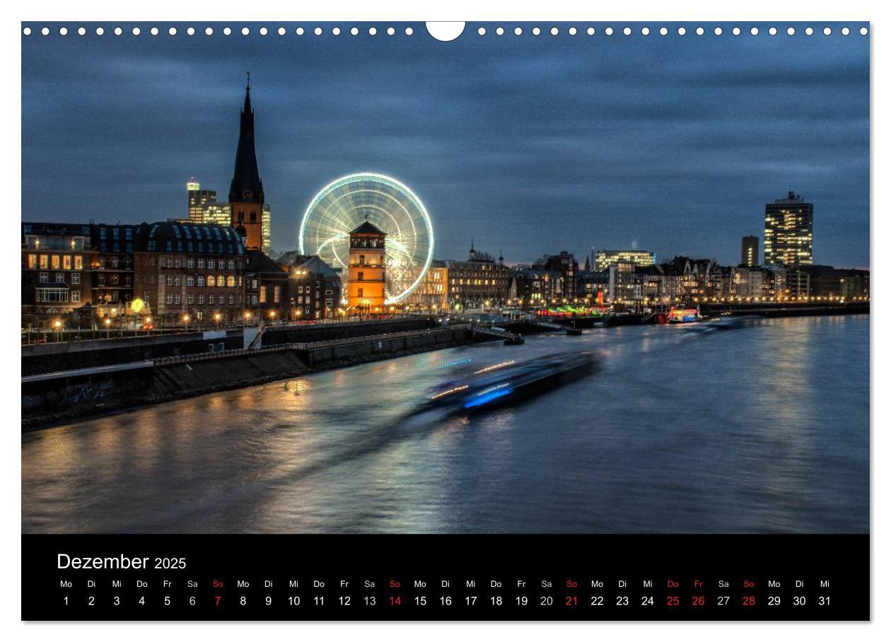 Bild: 9783435610969 | Düsseldorf - Rheinansichten (Wandkalender 2025 DIN A3 quer),...