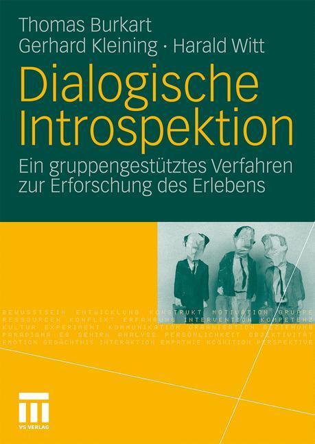 Cover: 9783531171654 | Dialogische Introspektion | Thomas Burkart (u. a.) | Taschenbuch