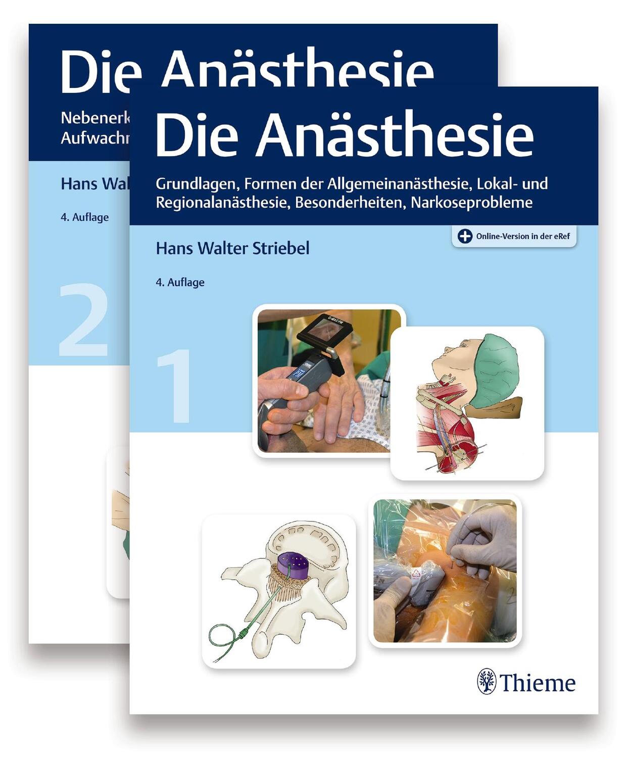 Cover: 9783132439603 | Die Anästhesie | Hans Walter Striebel | Bundle | Mixed Media Product