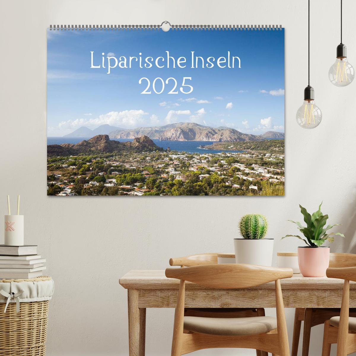 Bild: 9783435743971 | Liparische Inseln (Wandkalender 2025 DIN A2 quer), CALVENDO...