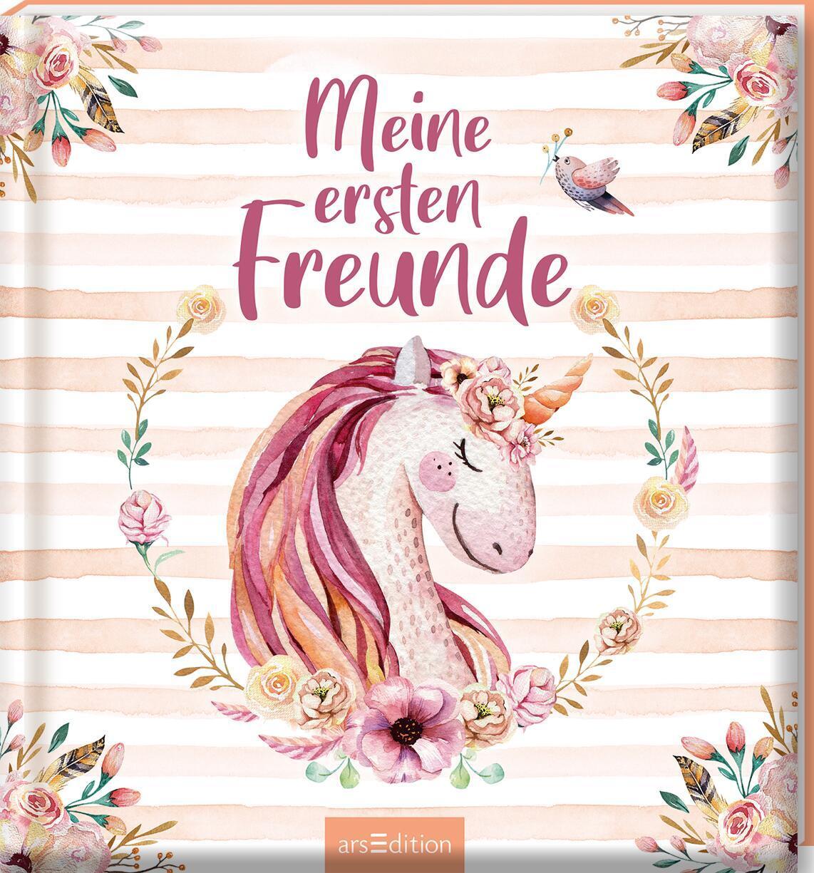 Cover: 4014489129363 | Meine ersten Freunde - Einhörner (Aquarell-Optik) | Buch | 64 S.