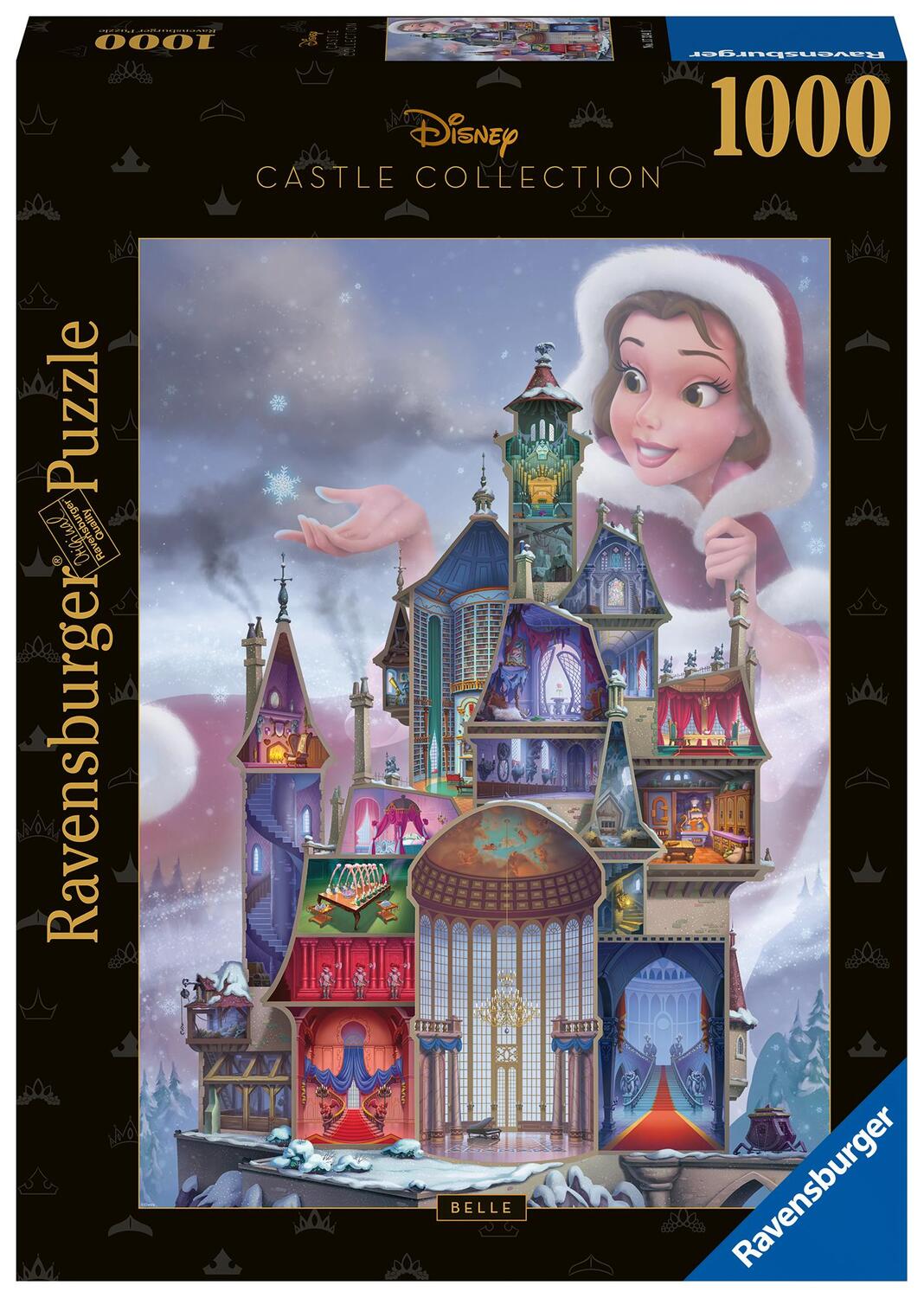 Cover: 4005556173341 | Ravensburger Puzzle 17334 - Belle - 1000 Teile Disney Castle...