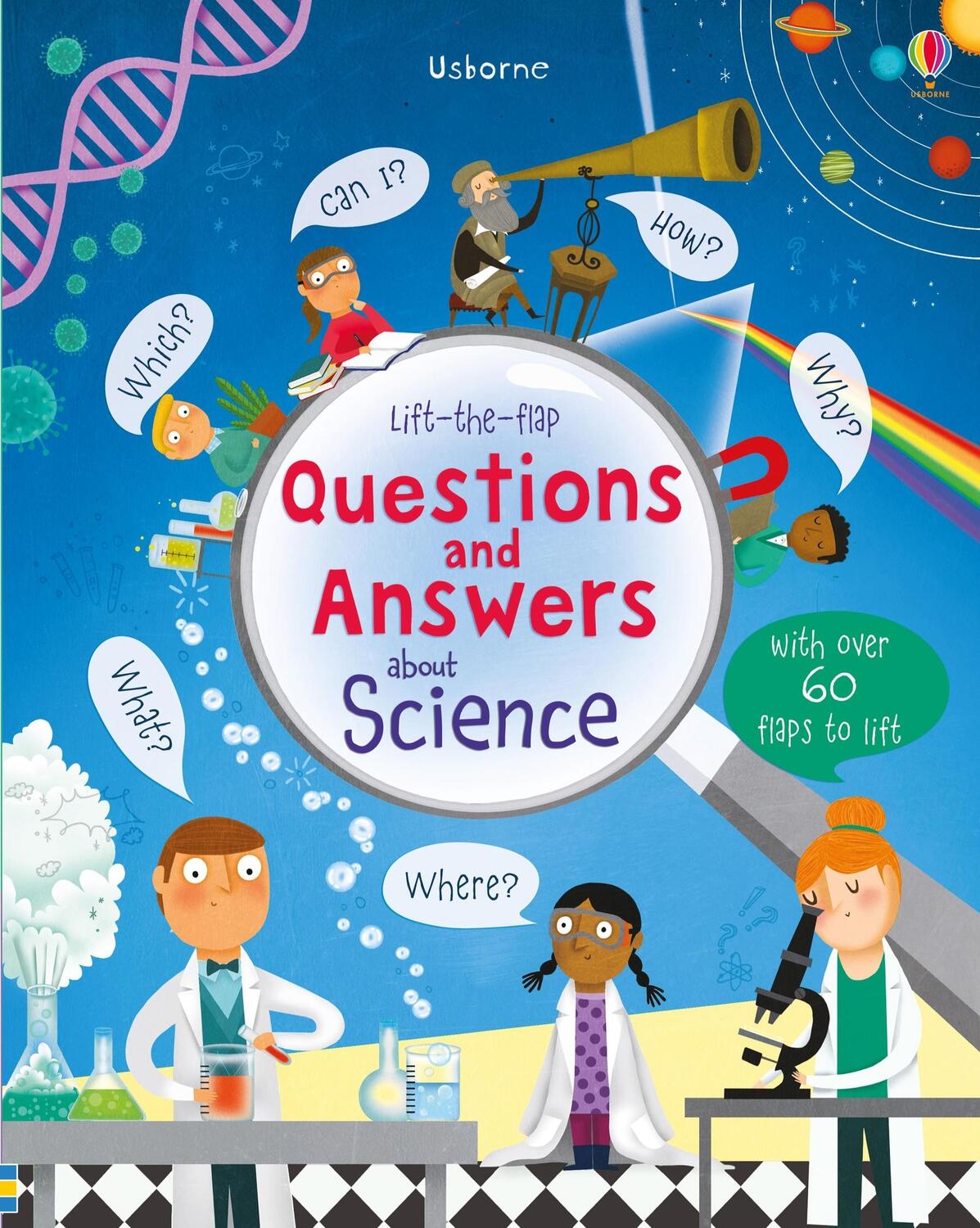 Cover: 9781409598985 | Lift-the-flap Questions and Answers about Science | Katie Daynes